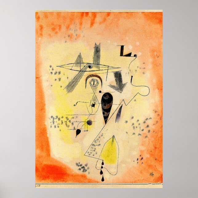 Poster Klee - Angler Mémoire de L (Devant)