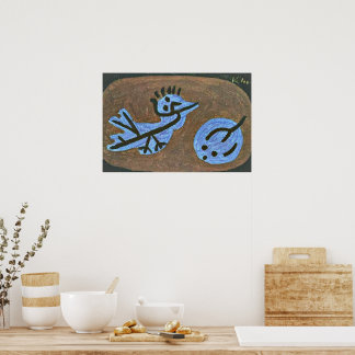 Poster Klee - Blue Bird-Pumpkin