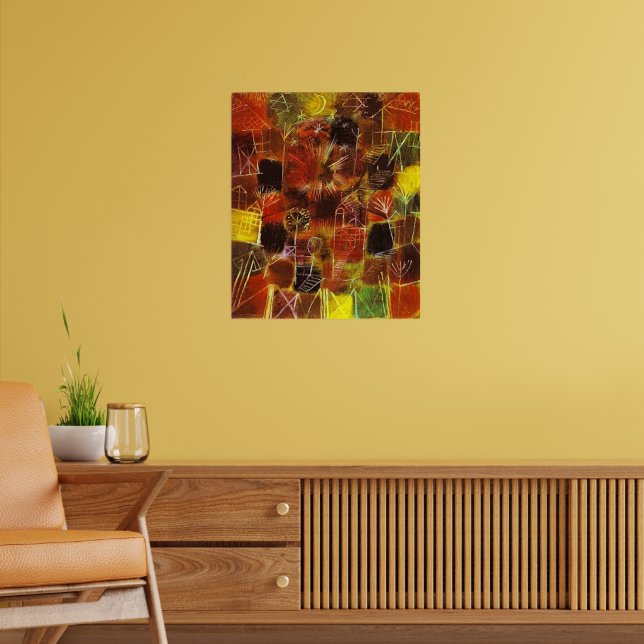Poster Klee - Composition cosmique (Salon 2)