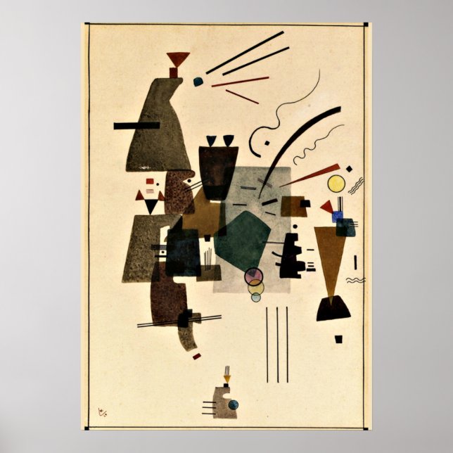 Poster Klee - Cool réchauffé (Devant)