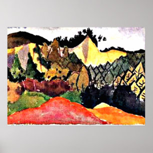Poster Klee - Dans la carrière