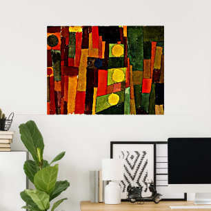 Poster Klee - Dans le style de Kairouan,