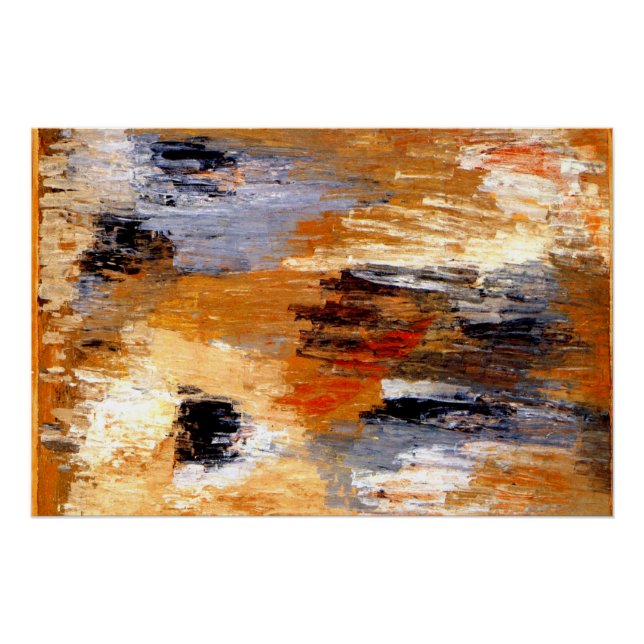 Poster Klee - Dans les nuages (Devant)