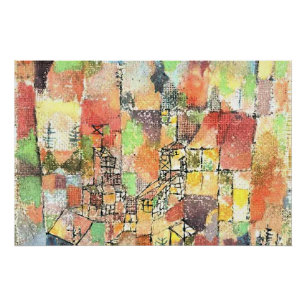 Poster Klee - Deux maisons de campagne