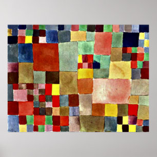 Poster Klee - Flore sur sable