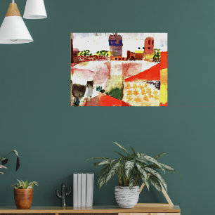 Poster Klee - Hammamet with Mosque