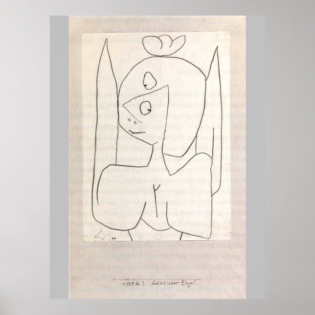Poster Klee - Hasslicher Engel (Devant)