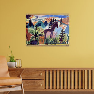 Poster Klee - Le Cheval