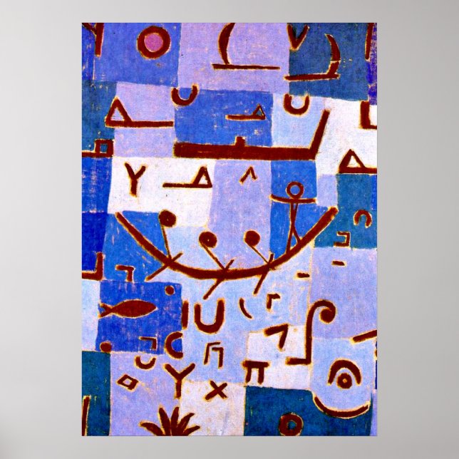 Poster Klee - Légende du Nil (Devant)