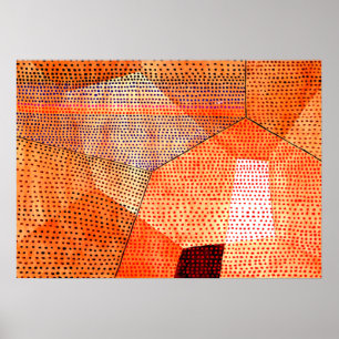 Poster Klee - Modèle 106, Polyphonie en couleur