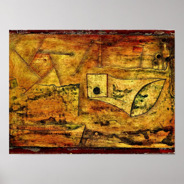 Poster Klee - Pictorial Still Life, art abstrait (Devant)