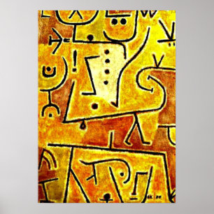 Poster Klee - Red Waistcoat