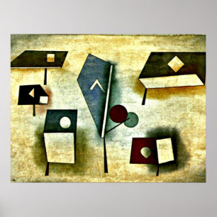 Poster Klee - Six espèces