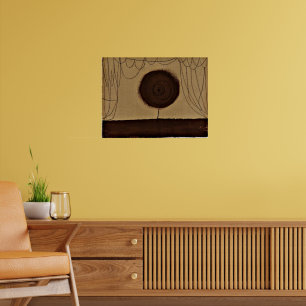 Poster Klee - Une Fleur se produit