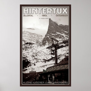 Poster Kleine Kaserer à Hintertux