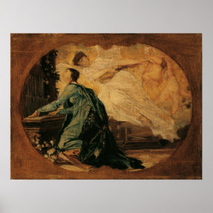 Poster Klimt - Allegory Of Music