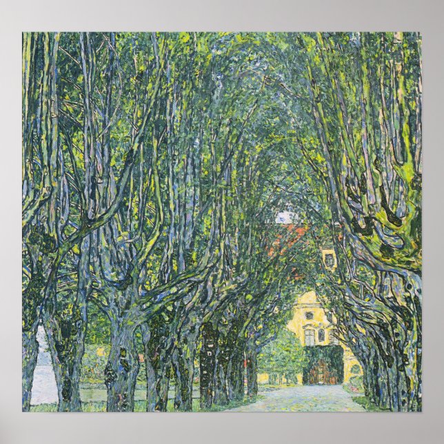Poster Klimt - Avenue Devant La Chambre Du Château (Devant)