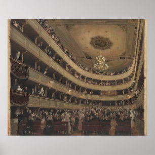Poster Klimt Burgtheater Vienne - Art Print
