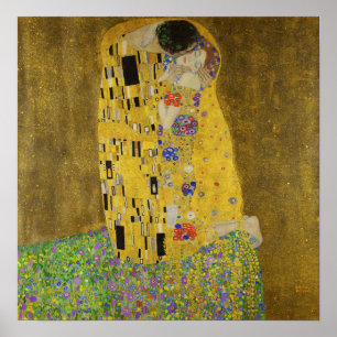 Poster Klimt - Le baiser