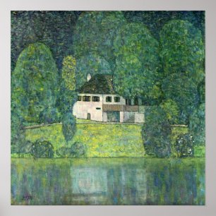 Poster Klimt - Litzlberg Am Attersee 1915