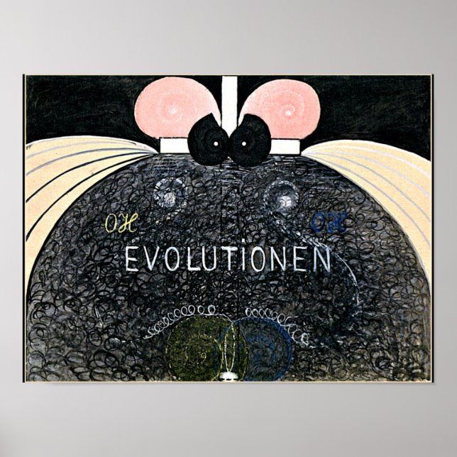 Poster Klint - Evolution, No. 07, Groupe VI, Art abstrait (Devant)