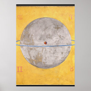 Poster Klint - La colombe n° 12, oeuvre vintage