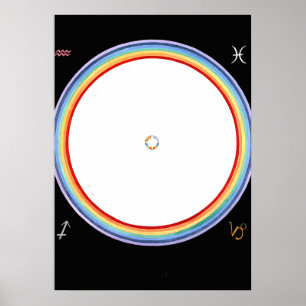 Poster Klint - La colombe, n° 14, oeuvre vintage