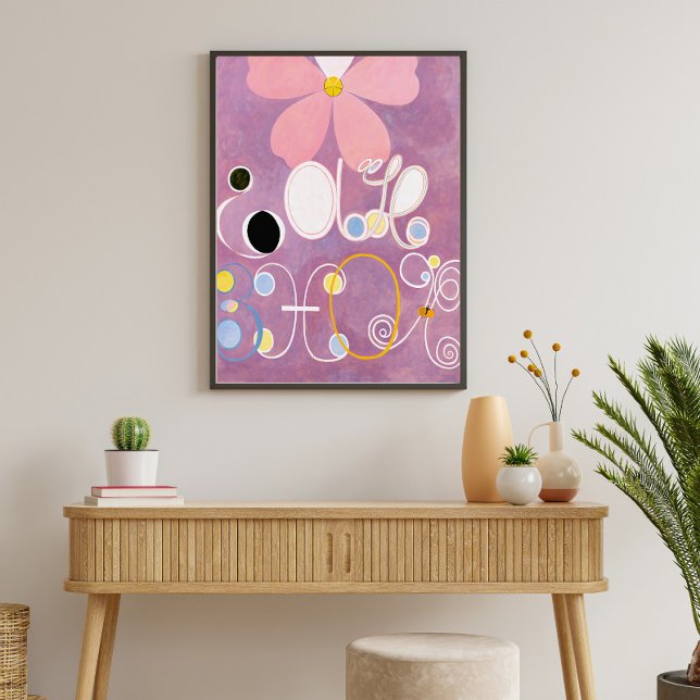 Poster Klint - Les dix plus grands n° 5 - Adulthood, 1907 (Hilma af Klint)