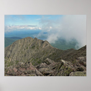 Poster Knife Edge trail, Baxter State Park, Maine
