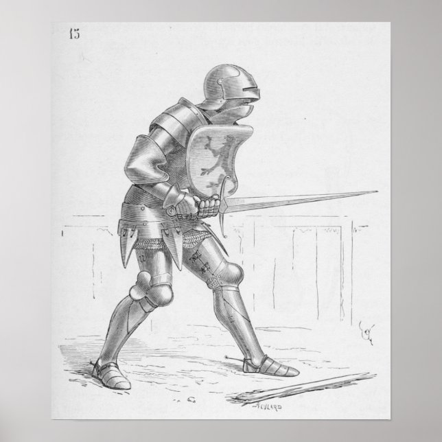 Poster Knight anglais (Devant)