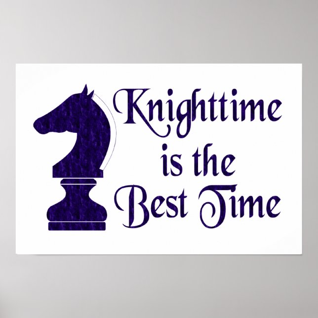 Poster Knighttime (Devant)