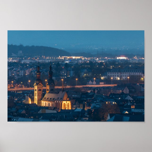 Poster Koblenz Allemagne (Devant)