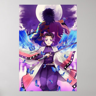 Poster Kocoho Shinobu X Giyu Tomioka