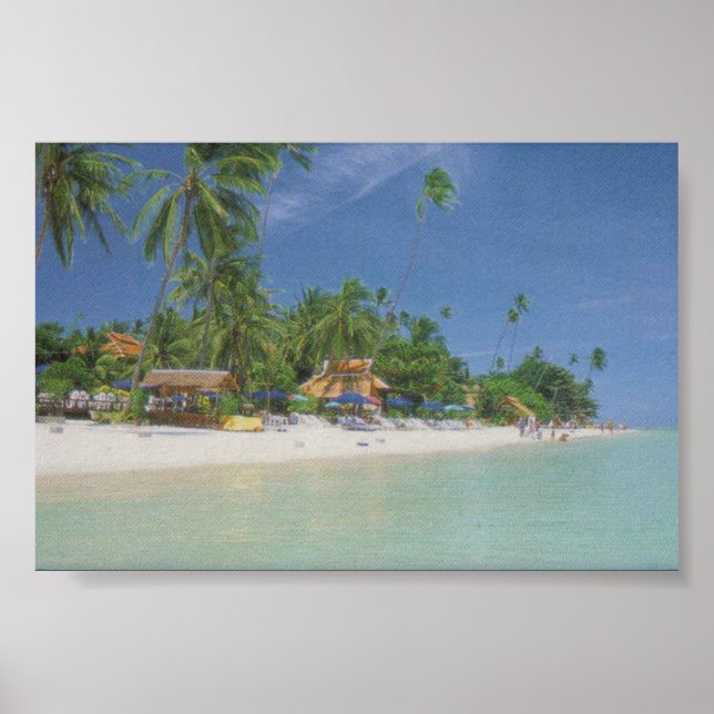 Poster Koh Samui, Thaïlande (Devant)