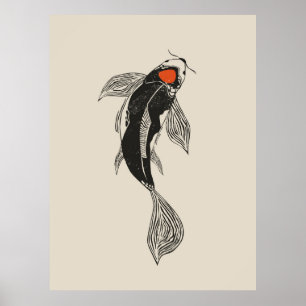 Poster Koi Fish