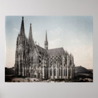 Kölner Dom um 1900 - Cathédrale de Cologne