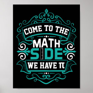 Poster Komm Zum Math Côté Wir Haben Pi - Jour Pi