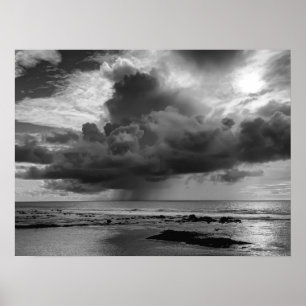 Poster Kona Coast Squall - Big Island Hawaii