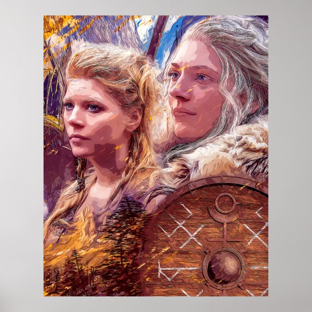 Poster Kona Lagertha (Devant)