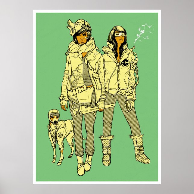 Poster Konni, dentelle & Leroy Brown (Devant)