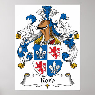 Poster Korb Famille Crest