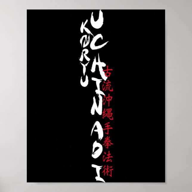 Poster Koryu Uchinadi T Shirt  (Devant)