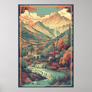 Poster KOSOVO : Publicité pour les Voyages Anciens