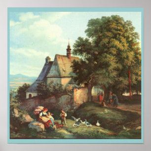 Poster Kostel SV. Anny v Krupka dans Teplice