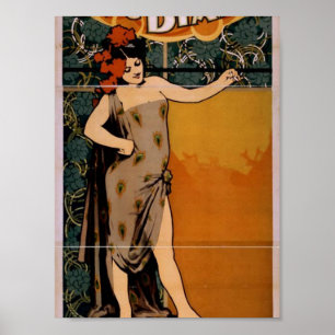 Poster Koster & Bials, "Musical Hall" Théâtre Rétro