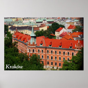 Poster Kraków, Pologne