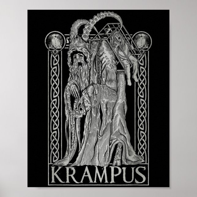 Poster Krampus - Ss Von Krampus Dark Gothic Christmas  (Devant)