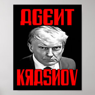Poster Krasnov - le Trump russe