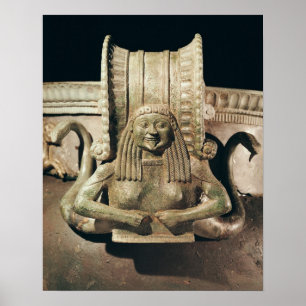 Poster Krater, détail de la poignée