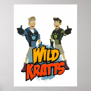 Poster Kratts Sauvages Pouces Haut